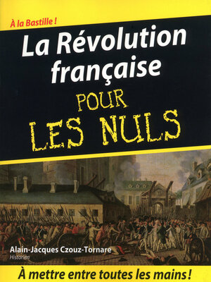 cover image of La Révolution française Pour les Nuls